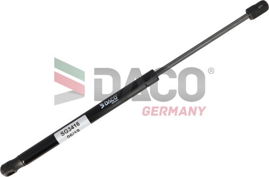 DACO Germany SG3416 - Газовая пружина, упор autospares.lv