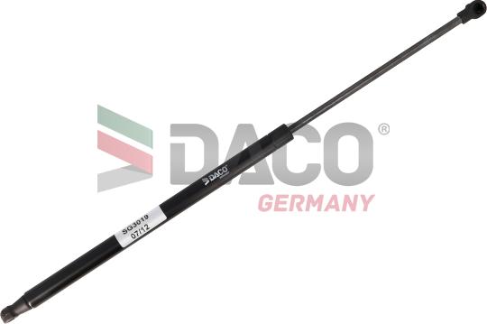 DACO Germany SG3019 - Газовая пружина, упор autospares.lv