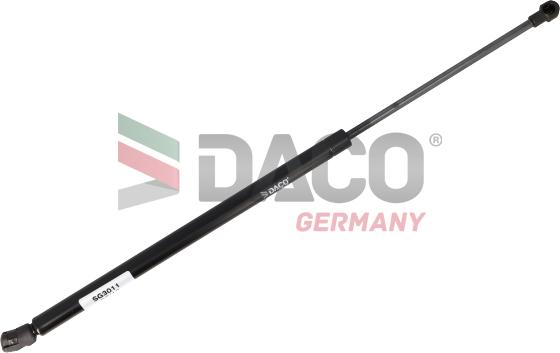 DACO Germany SG3011 - Газовая пружина, заднее стекло autospares.lv