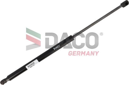 DACO Germany SG3025 - Газовая пружина, заднее стекло autospares.lv