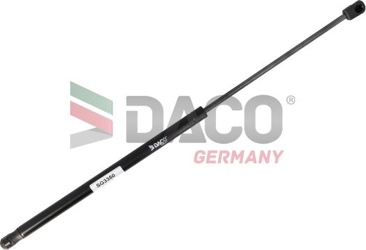 DACO Germany SG3350 - Газовая пружина, капот autospares.lv