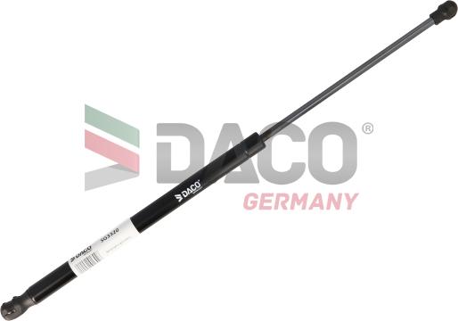 DACO Germany SG3320 - Газовая пружина, упор autospares.lv