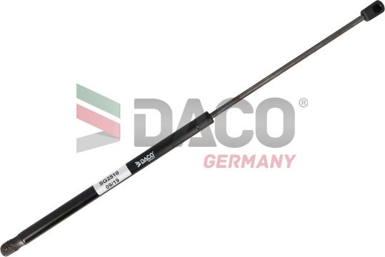 DACO Germany SG2510 - Газовая пружина, упор autospares.lv