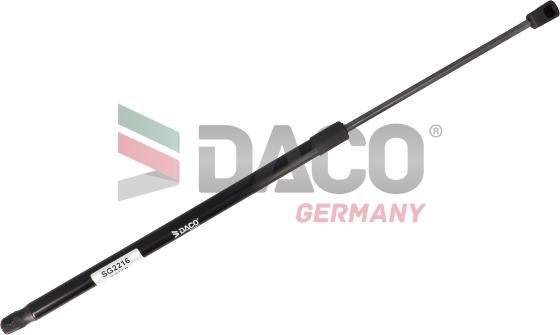 DACO Germany SG2216 - Газовая пружина, упор autospares.lv