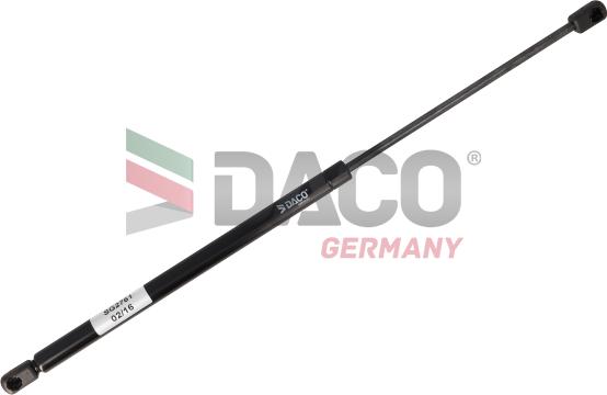 DACO Germany SG2761 - Газовая пружина, заднее стекло autospares.lv