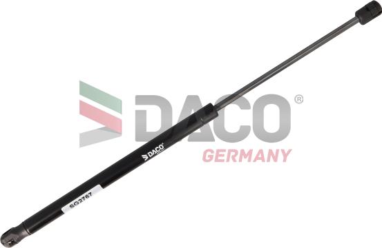 DACO Germany SG2767 - Газовая пружина, упор autospares.lv