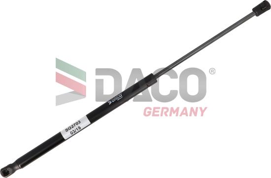 DACO Germany SG2703 - Газовая пружина, упор autospares.lv