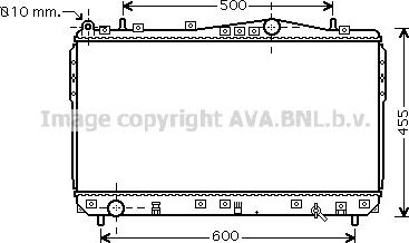 DAEWOO 96433350 - Радиатор, охлаждение двигателя autospares.lv