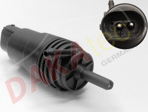 DAKAtec 40022W - Водяной насос, система очистки окон autospares.lv