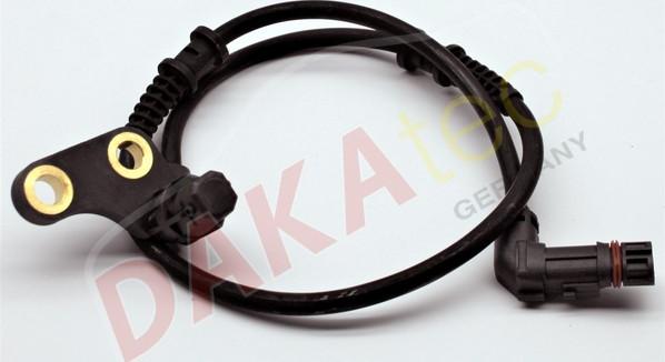 DAKAtec 410096 - Датчик ABS, частота вращения колеса autospares.lv