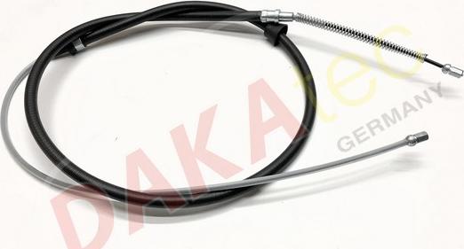 DAKAtec 600038 - Тросик, cтояночный тормоз autospares.lv