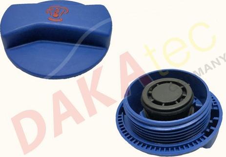 DAKAtec 3087009 - Крышка, резервуар охлаждающей жидкости autospares.lv