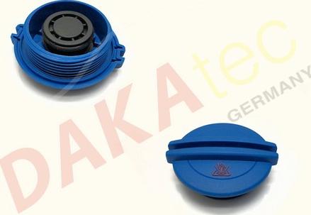 DAKAtec 3087006 - Крышка, резервуар охлаждающей жидкости autospares.lv