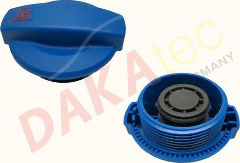 DAKAtec 3087007 - Крышка, резервуар охлаждающей жидкости autospares.lv