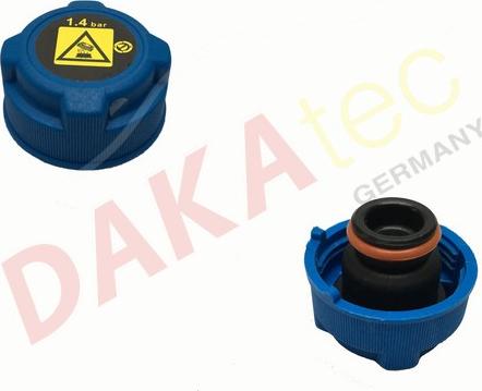 DAKAtec 3087014 - Крышка, резервуар охлаждающей жидкости autospares.lv