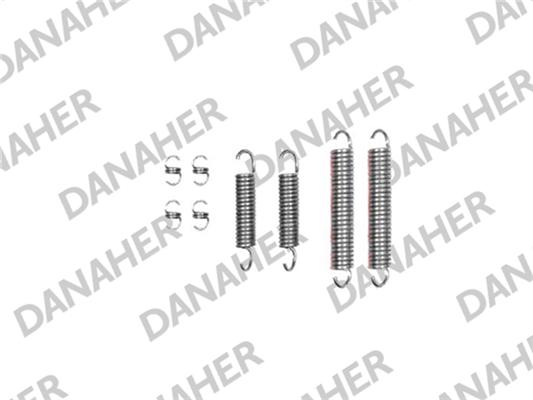 Danaher 7585 - Комплектующие, барабанный тормозной механизм autospares.lv