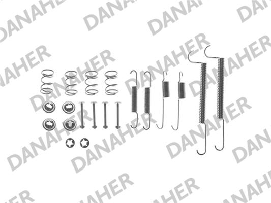 Danaher 7630 - Комплектующие, барабанный тормозной механизм autospares.lv