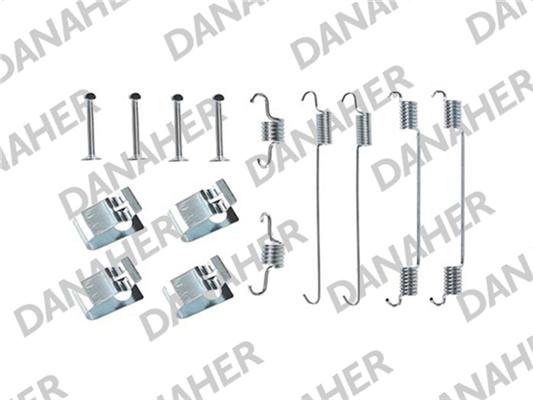 Danaher 7007 - Комплектующие, барабанный тормозной механизм autospares.lv