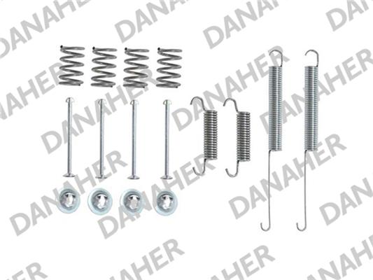 Danaher 7026 - Комплектующие, барабанный тормозной механизм autospares.lv