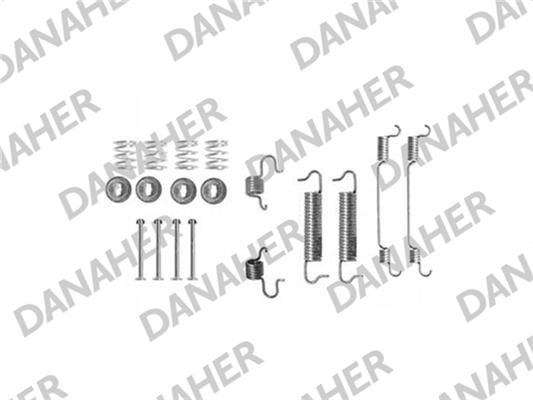 Danaher 7780 - Комплектующие, барабанный тормозной механизм autospares.lv