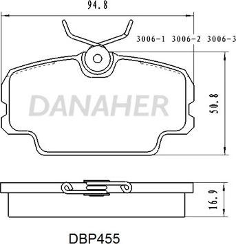 BENDIX 342352NA - Тормозные колодки, дисковые, комплект autospares.lv