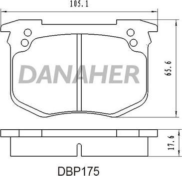 Lucas Electrical 6103863 - Тормозные колодки, дисковые, комплект autospares.lv