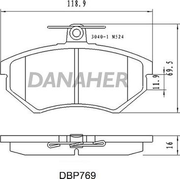 Meyle MBP0010 - Тормозные колодки, дисковые, комплект autospares.lv