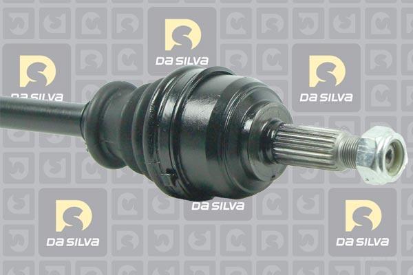 DA SILVA 96067T - Приводной вал autospares.lv