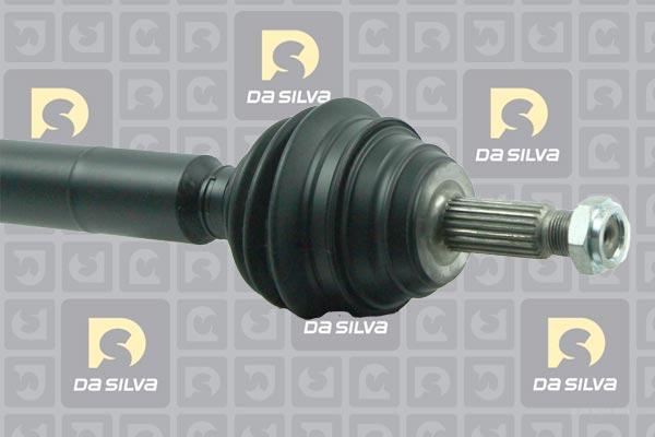 DA SILVA 9168T - Приводной вал autospares.lv