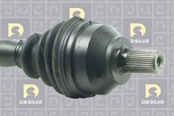 DA SILVA 6504T - Приводной вал autospares.lv