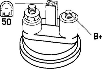 DA SILVA 040128 - Стартер autospares.lv