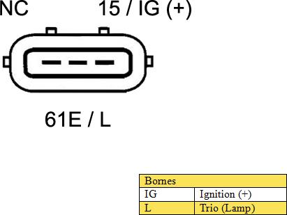 DA SILVA MAQ0338 - Генератор autospares.lv