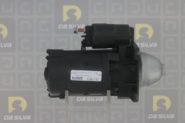 DA SILVA 020376 - Стартер autospares.lv