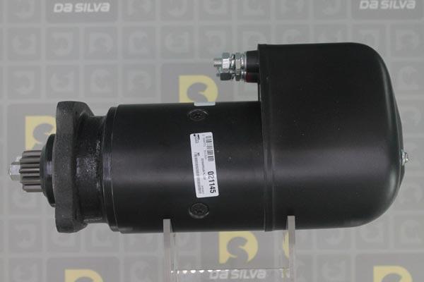 DA SILVA 021145 - Стартер autospares.lv