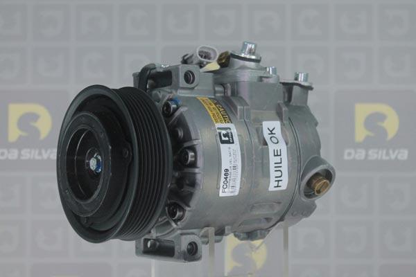 DA SILVA FC0469 - Компрессор кондиционера autospares.lv