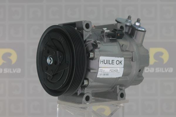 DA SILVA FC0408 - Компрессор кондиционера autospares.lv