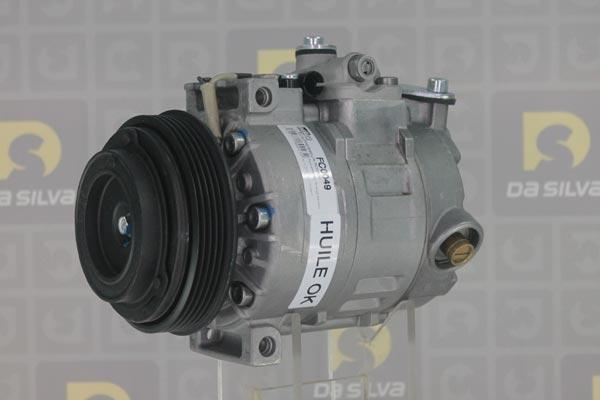 DA SILVA FC0049 - Компрессор кондиционера autospares.lv