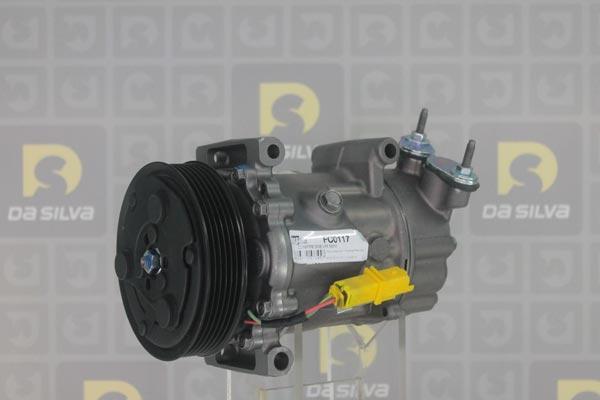 DA SILVA FC0117 - Компрессор кондиционера autospares.lv