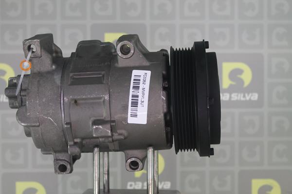 DA SILVA FC0352 - Компрессор кондиционера autospares.lv