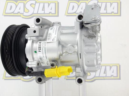 DA SILVA FC0334 - Компрессор кондиционера autospares.lv