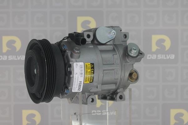 DA SILVA FC0242 - Компрессор кондиционера autospares.lv