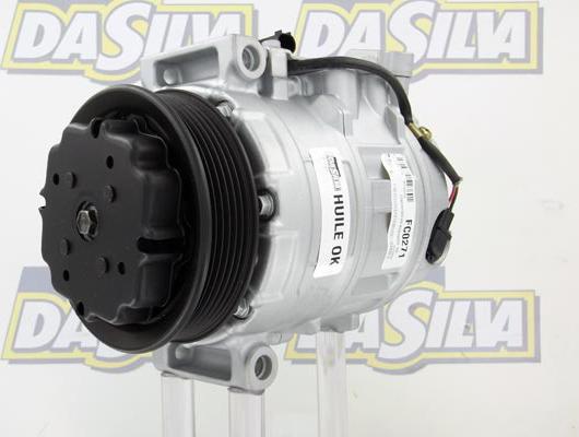 DA SILVA FC0271 - Компрессор кондиционера autospares.lv