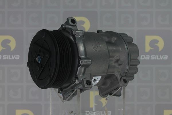 DA SILVA FC0707 - Компрессор кондиционера autospares.lv