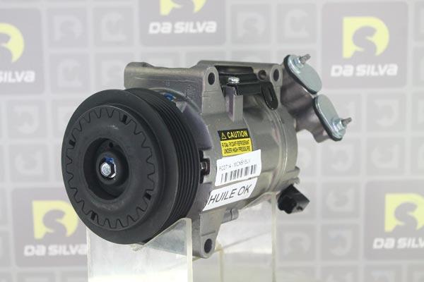 DA SILVA FC0714 - Компрессор кондиционера autospares.lv