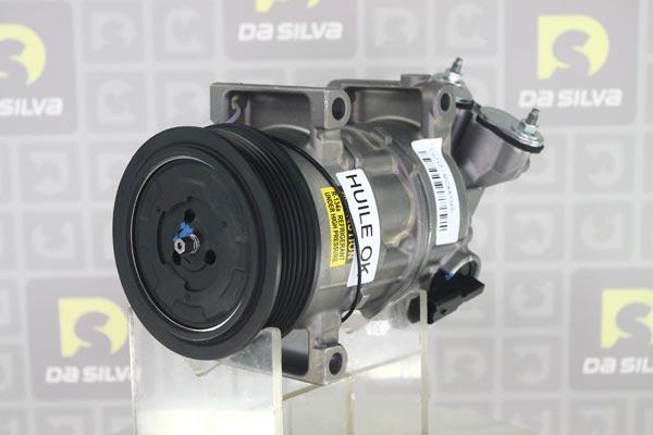 DA SILVA FC0717 - Компрессор кондиционера autospares.lv