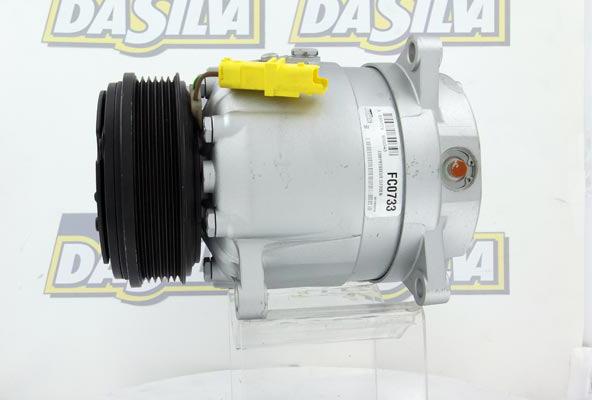 DA SILVA FC0733 - Компрессор кондиционера autospares.lv