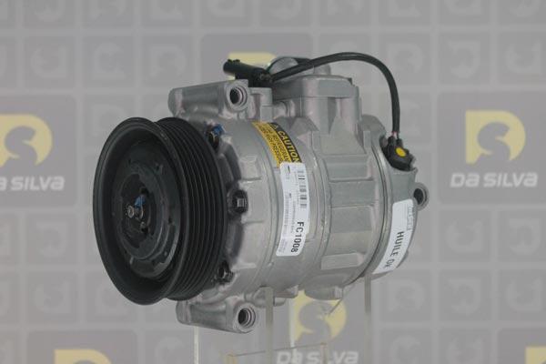 DA SILVA FC1008 - Компрессор кондиционера autospares.lv