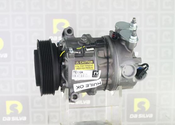 DA SILVA FC1104 - Компрессор кондиционера autospares.lv