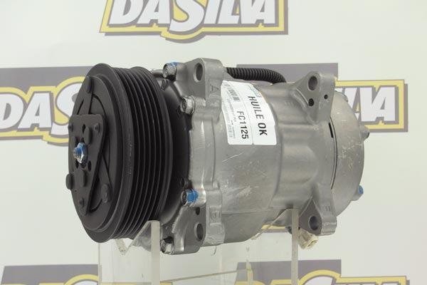 DA SILVA FC1125 - Компрессор кондиционера autospares.lv