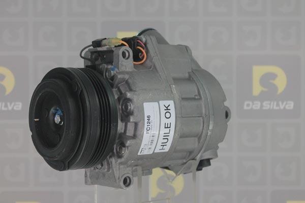 DA SILVA FC1246 - Компрессор кондиционера autospares.lv